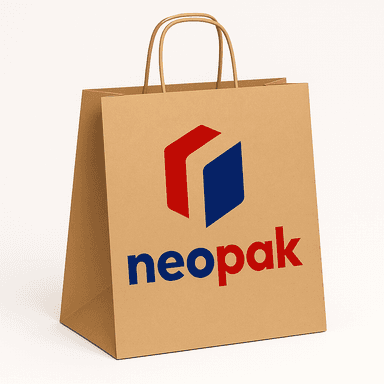 Torba papierowa z nadrukiem